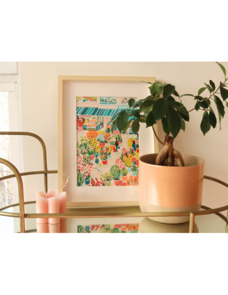 Coffret peinture au numéro - Flower Market par Zaze Art - La petite épicerie
