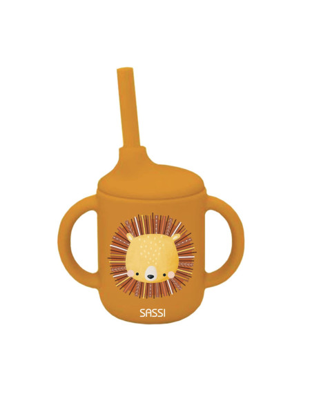 Tasse et verre Chompy le Lion - Sassi