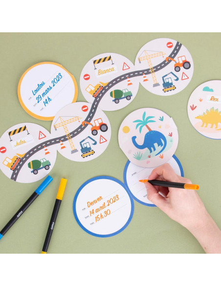 8 invitations chantier - my little day