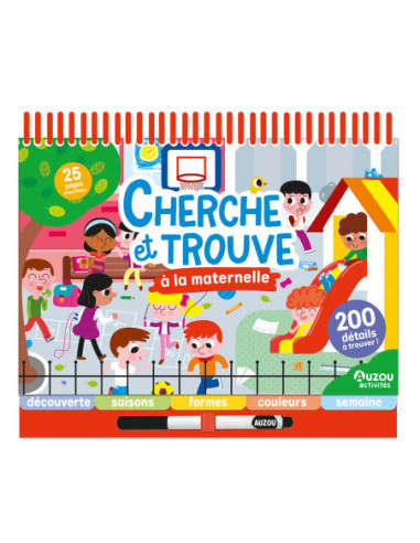Bloc-notes cherche et trouve - à la maternelle