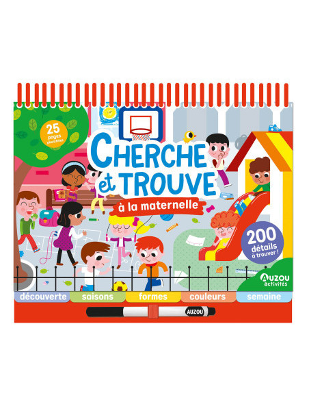 Bloc-notes cherche et trouve - à la maternelle