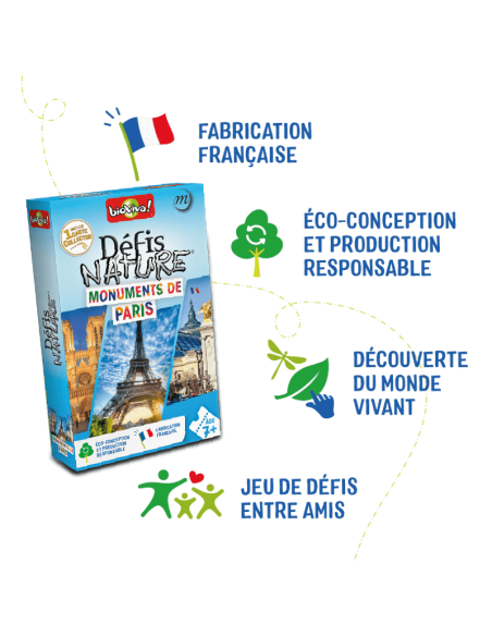 Défis Nature - Monuments de Paris