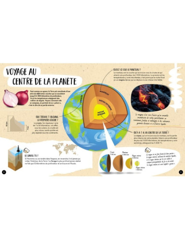 Le coffret du mega atlas des volcans - sassi