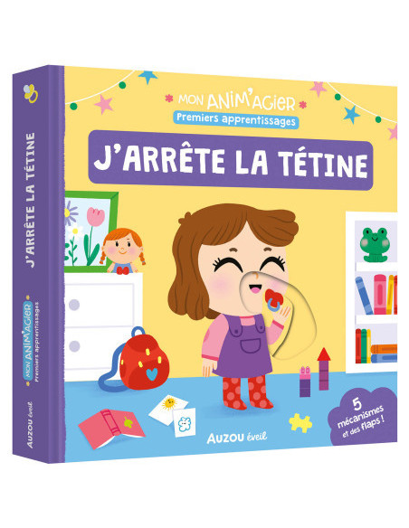Mon anim'agier - premiers apprentissages - j'arrête la tétine
