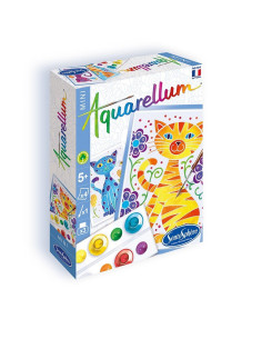 Aquarellum mini - chats - sentosphère