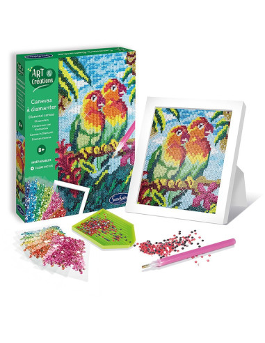 Art & creations - canevas a diamanter - inseparables