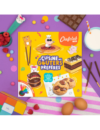 Livre Kids : Je cuisine mes goûters préférés