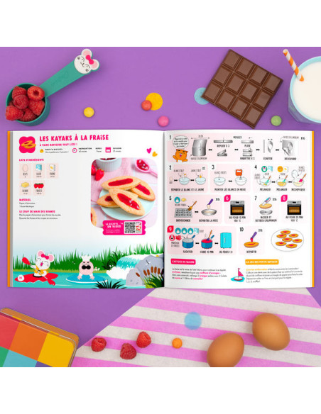 Livre Kids : Je cuisine mes goûters préférés