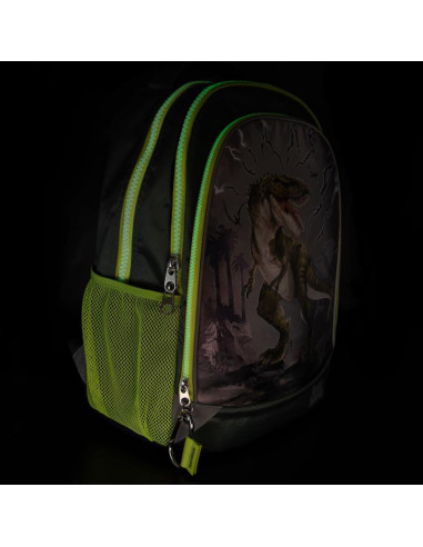 Dino world sac à dos reflector