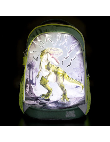 Dino world sac à dos reflector