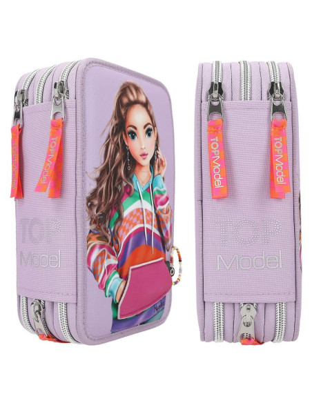 Topmodel trousse 3 compartiments joy