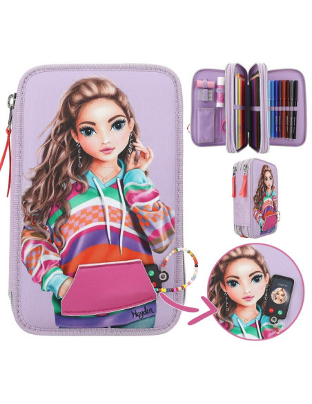 Topmodel trousse 3 compartiments joy