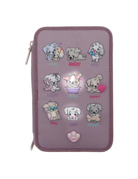 Topmodel trousse 3 compartiments led baromètre d'humeur