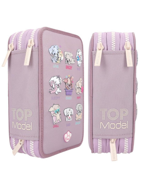 Topmodel trousse 3 compartiments led baromètre d'humeur