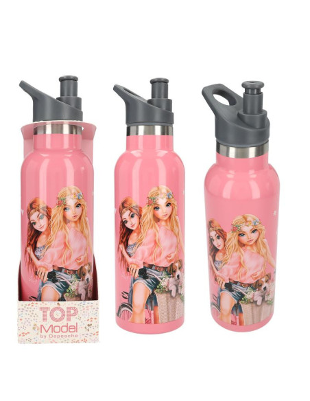 Topmodel gourde en acier inoxydable velo fleur