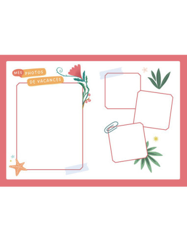Ma papeterie créative - mon carnet secret des vacances