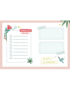 Ma papeterie créative - mon carnet secret des vacances 2