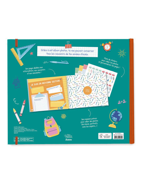 Ma papeterie créative - mes souvenirs d'école
