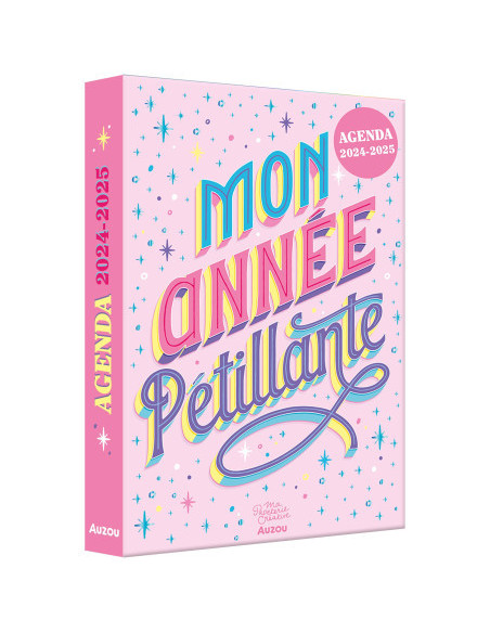 Agenda 2024-2025 - mon année pétillante