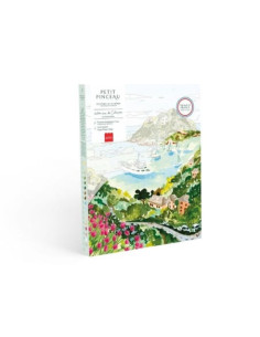 Coffret peinture au numéro - Balade dans les Calanques par Sabina Fenn - La petite épicerie