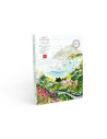 Coffret peinture au numéro - Balade dans les Calanques par Sabina Fenn - La petite épicerie