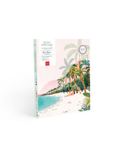 Coffret peinture au numéro - Bora Bora par Tania Garcia - La petite épicerie
