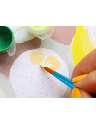 Coffret peinture au numéro - Citrons de Menton par La Petite Epicerie