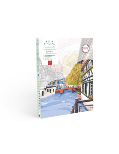  Coffret peinture au numéro - La Petite France par Camille Clerc - La petite épicerie