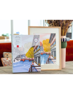  Coffret peinture au numéro - La Petite France par Camille Clerc - La petite épicerie 2