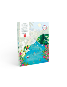 Coffret peinture au numéro - Les Gorges du Verdon par Nolwenn Studio - La petite épicerie