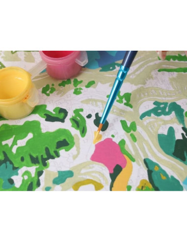 Coffret peinture au numéro - Les Gorges du Verdon par Nolwenn Studio - La petite épicerie