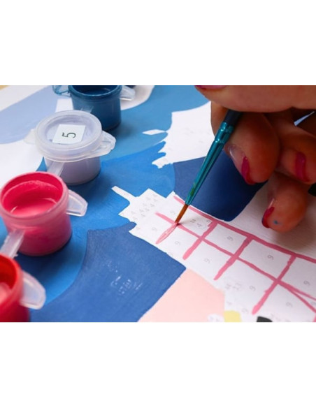 Coffret peinture au numéro - Multi Sports par Anna Fedoseeva