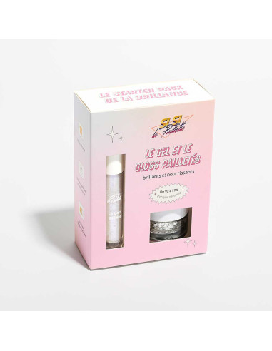 Coffret Gel et Gloss Pailletés Holo - Si Si la paillette