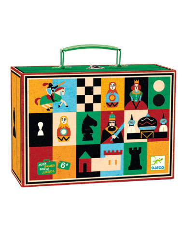 Jeu classique - echecs et dames - djeco