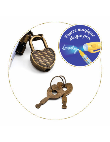 Carnet secret - feutre magique - carnet secret kendra