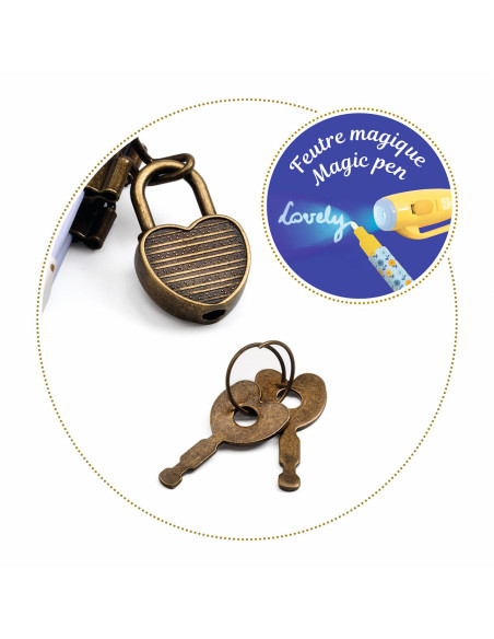 Carnet secret - feutre magique - carnet secret kendra