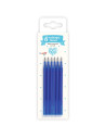 Stylos - set de 6 recharges bleues – pointe moyenne