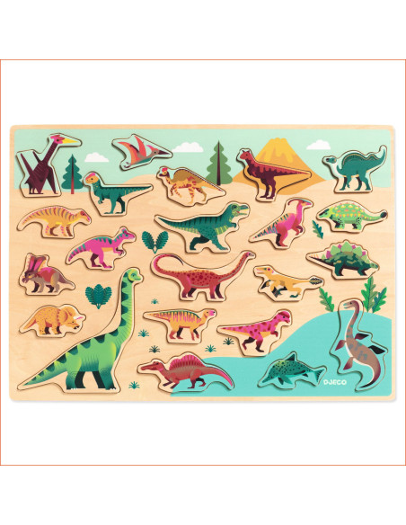 Puzzlo - puzzlo dino - djeco