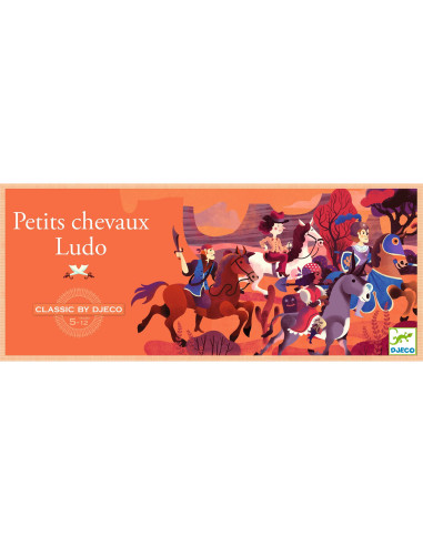 Jeu classique - petits chevaux - djeco