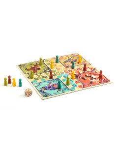 Jeu classique - petits chevaux - djeco 2