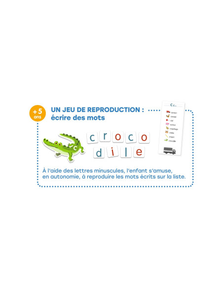 Jeu educatif - mon grand coffret des lettres - djeco