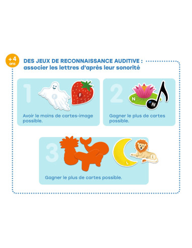 Jeu educatif - mon grand coffret des lettres - djeco