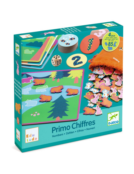Eduludo - primo chiffres - djeco
