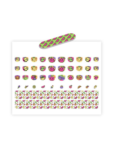 Nails stickers - peps - djeco