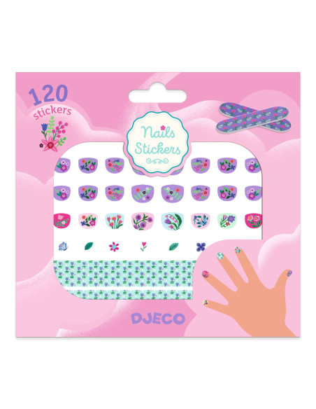 Nails stickers - petite fleur - djeco