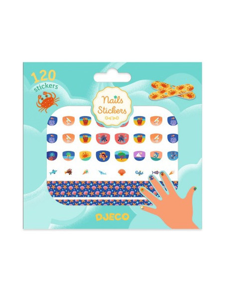 Nails stickers - méditerranée - djeco