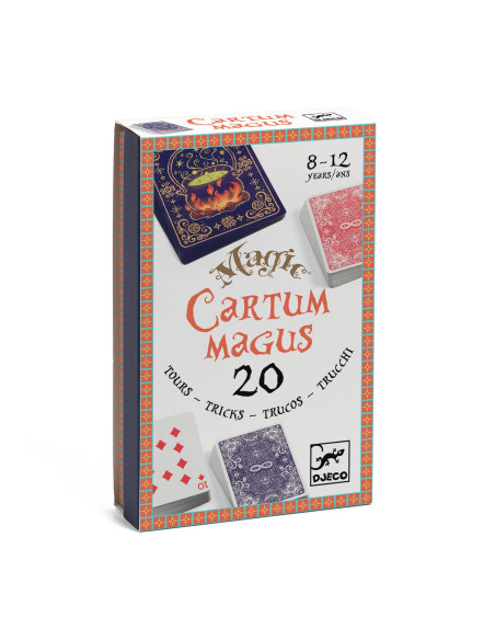 Coffret magie - cartum magus - tours de magie - djeco