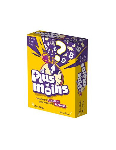 Ni plus ni moins