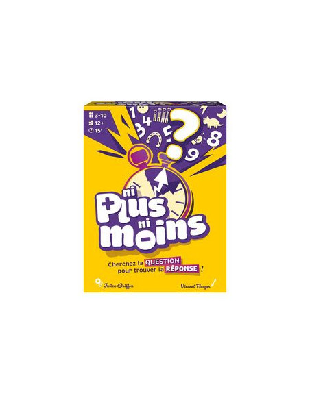 Ni plus ni moins