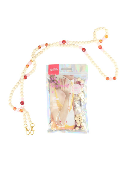 Kit diy chaîne de téléphone - perles boho chic - la petite épicerie